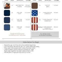 Alternative view of Crossing the Delaware - Patriots - Pattern