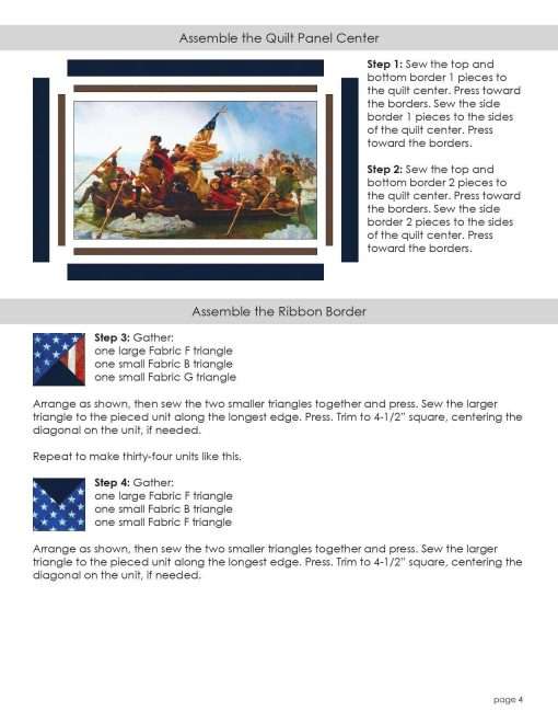 Crossing the Delaware - Patriots - Pattern - Image 4