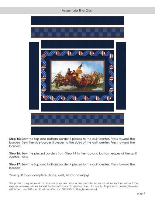 Crossing the Delaware - Patriots - Pattern - Image 7
