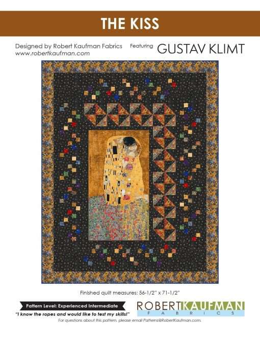 The Kiss - Gustav Klimt - Pattern