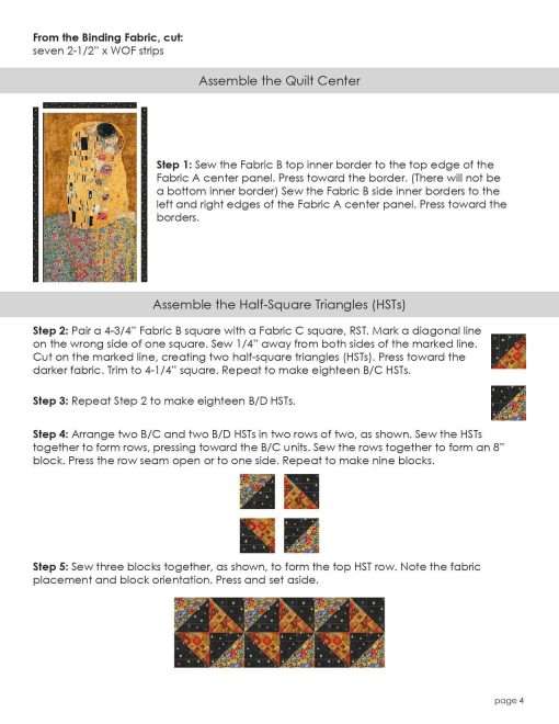 The Kiss - Gustav Klimt - Pattern - Image 4
