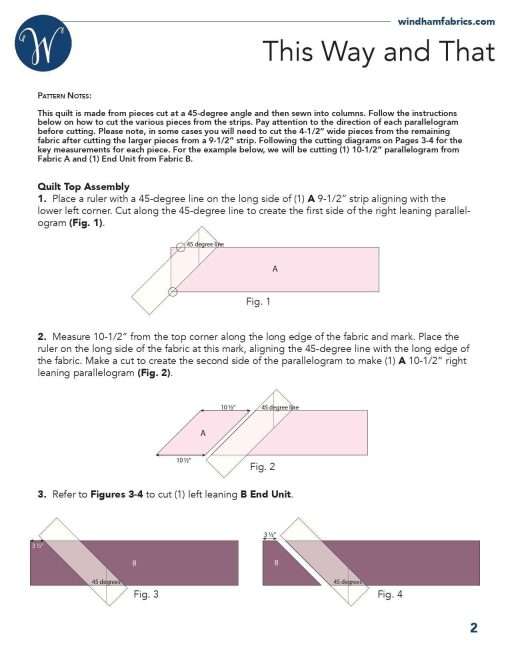 This Way and That - Quilt - Pattern - Image 3
