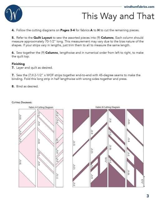 This Way and That - Quilt - Pattern - Image 4