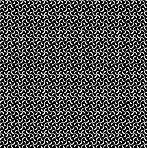 Benartex - Polar Attitude - Petite Pinwheels - Black/White