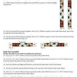 Vintage Whisper From Santa - Quilt 1 - Pattern - Image 5