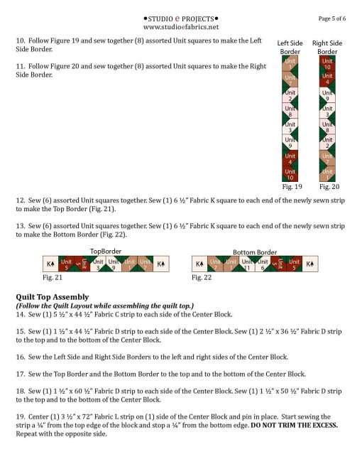Vintage Whisper From Santa - Quilt 1 - Pattern - Image 5