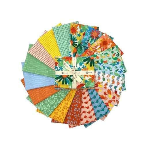 Quilt Kit - Bird Brain - 40" X 44" Fun Birds And Pinwheels Small Quilt - Top & Binding - Image 4