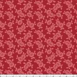 Alternative view of Wilmington Prints - Blushing Blooms - Dotted Floral - Dark Pink