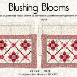 Wilmington Prints - Blushing Blooms - Rain Stripe - Red/Pink - Image 5