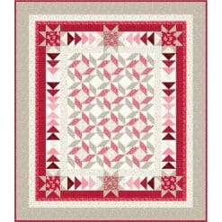 Wilmington Prints - Blushing Blooms - Rain Stripe - Red/Pink - Image 6