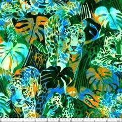 Alternative view of Robert Kaufman - Midnight In The Jungle - Leopards - Fern