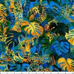 Alternative view of Robert Kaufman - Midnight In The Jungle - Leopards - Lagoon
