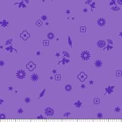 Alternative view of Andover Fabrics - Postmark - Margin - Lilac