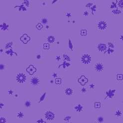 Andover Fabrics - Postmark - Margin - Lilac