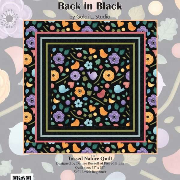 Back In Black - Tossed Nature - Pattern