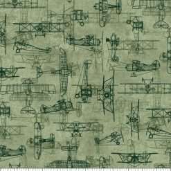 Alternative view of 3 Wishes - First In Flight - Blueprint - Green