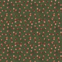 Wilmington Prints - Oh My Gourd - Acorns - Green