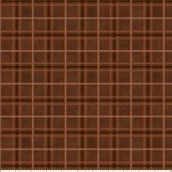 Alternative view of Wilmington Prints - Oh My Gourd - Plaid - Brown