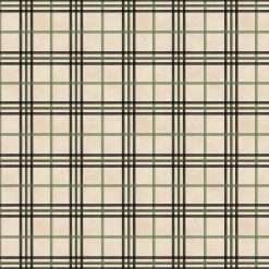 Wilmington Prints - Oh My Gourd - Plaid - Cream