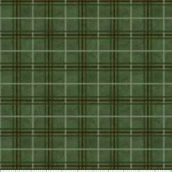 Alternative view of Wilmington Prints - Oh My Gourd - Plaid - Green