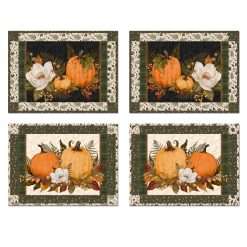 Wilmington Prints - Oh My Gourd - Leaves & Acorns - Cream - Image 5