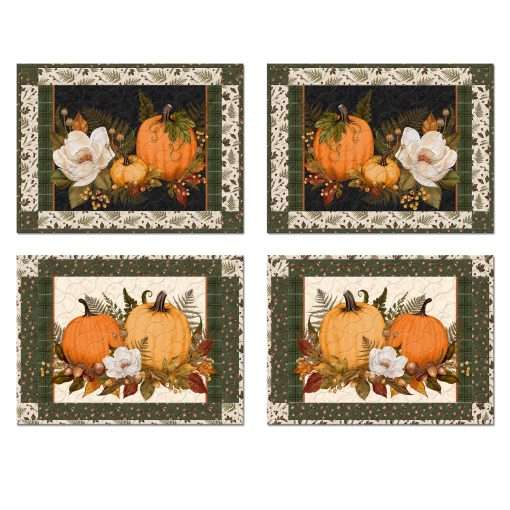 Wilmington Prints - Oh My Gourd - Leaves & Acorns - Cream - Image 5