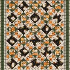 Wilmington Prints - Oh My Gourd - Leaves & Acorns - Cream - Image 10