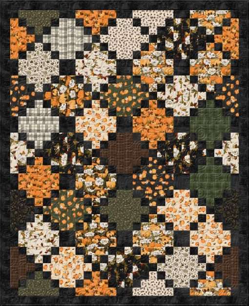 Wilmington Prints - Oh My Gourd - Leaves & Acorns - Cream - Image 12