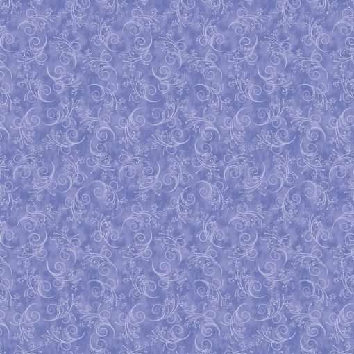 Contempo By Benartex - Equinox - Swirling Vines Tonal - Lilac
