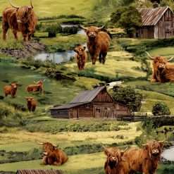 Northcott - Highland Home - Highland Scenic - Green Multi