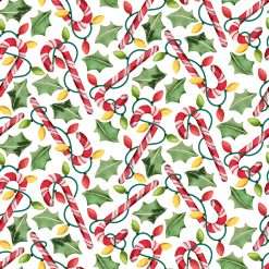 3 Wishes - Happy Alcoholidays - Festive Cane Delight - White