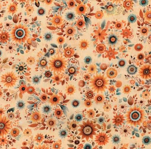 Quilting Treasures - Harvest Hollow - Fall Bouquets - Wheat